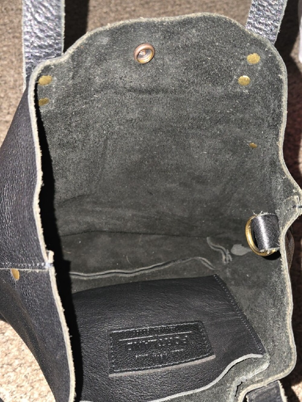 Portland Leather Large Crossbody Tote - Picture 4 of 13